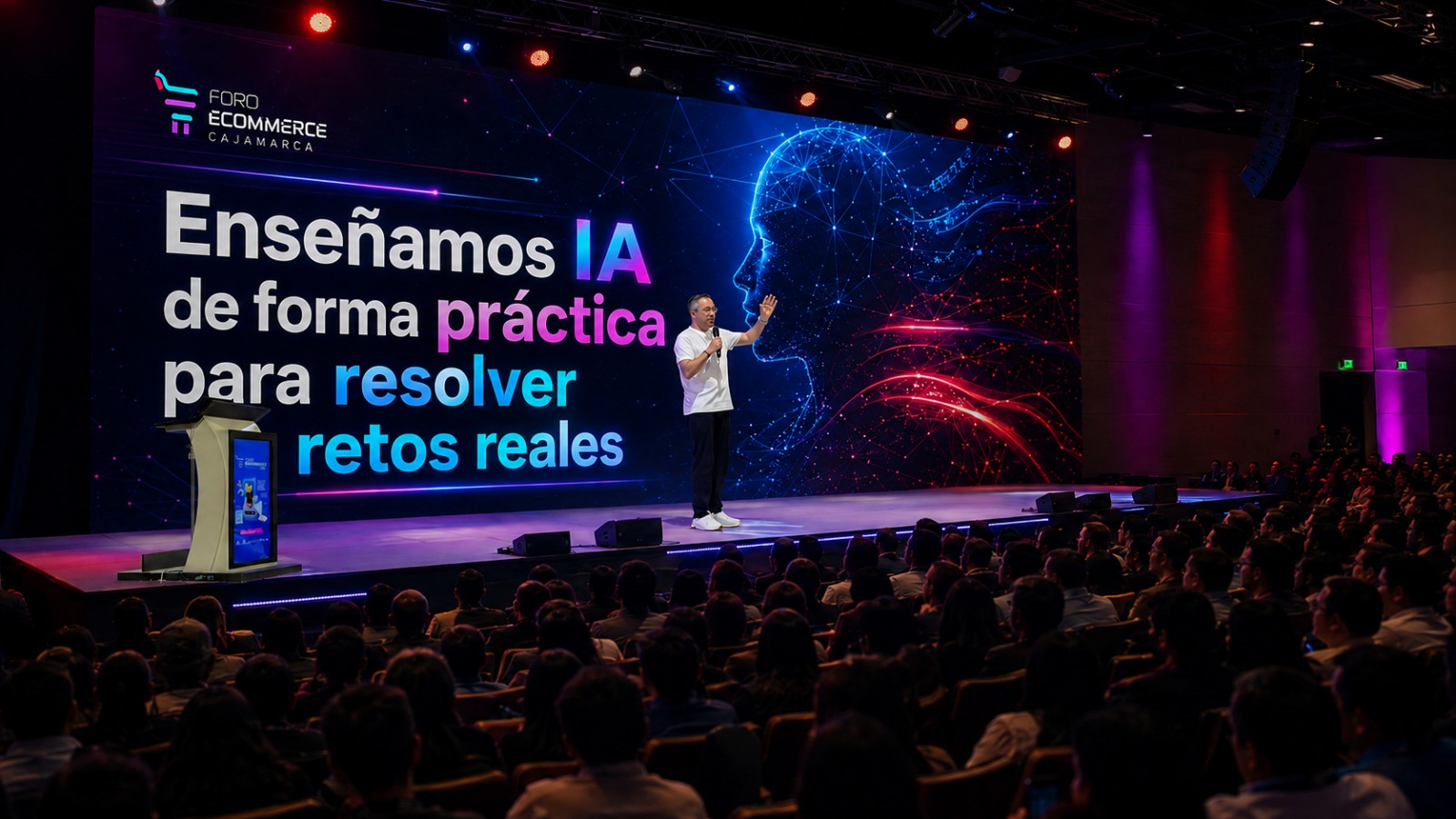 Enseñamos IA de forma práctica para resolver retos reales