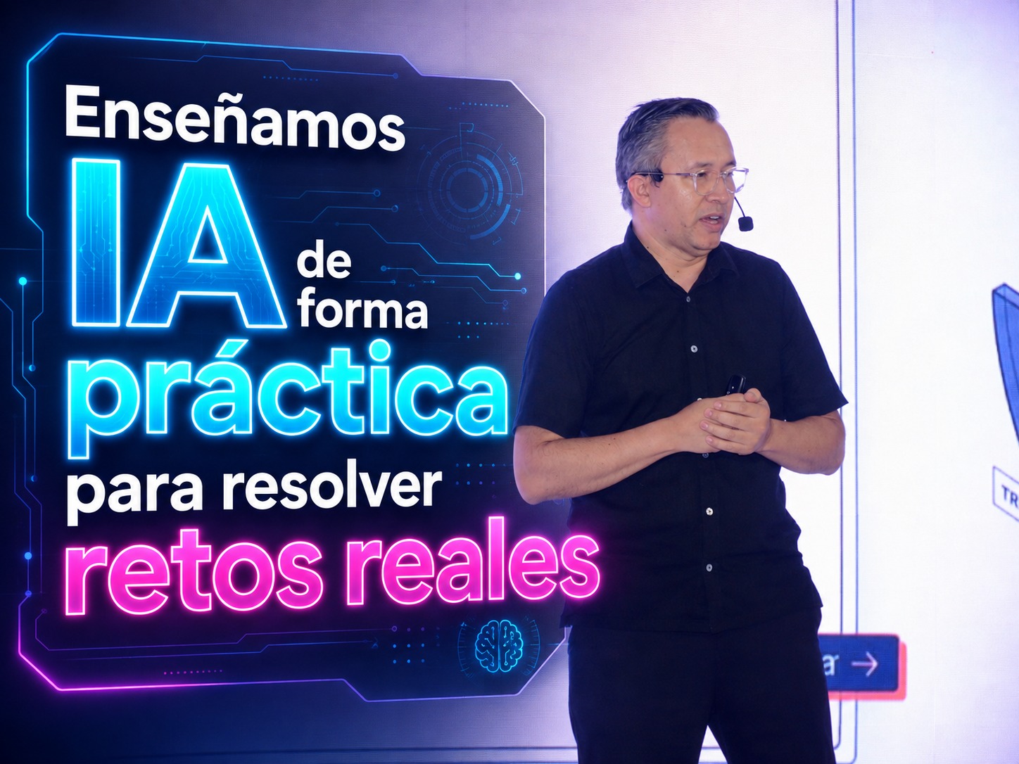 Enseñamos IA de forma práctica para resolver retos reales