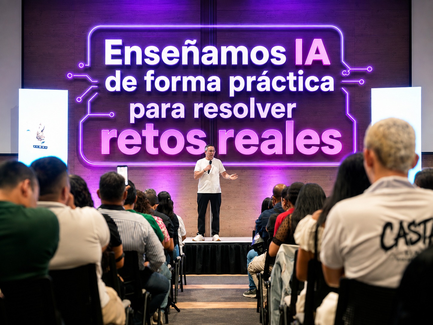 Enseñamos IA de forma práctica para resolver retos reales