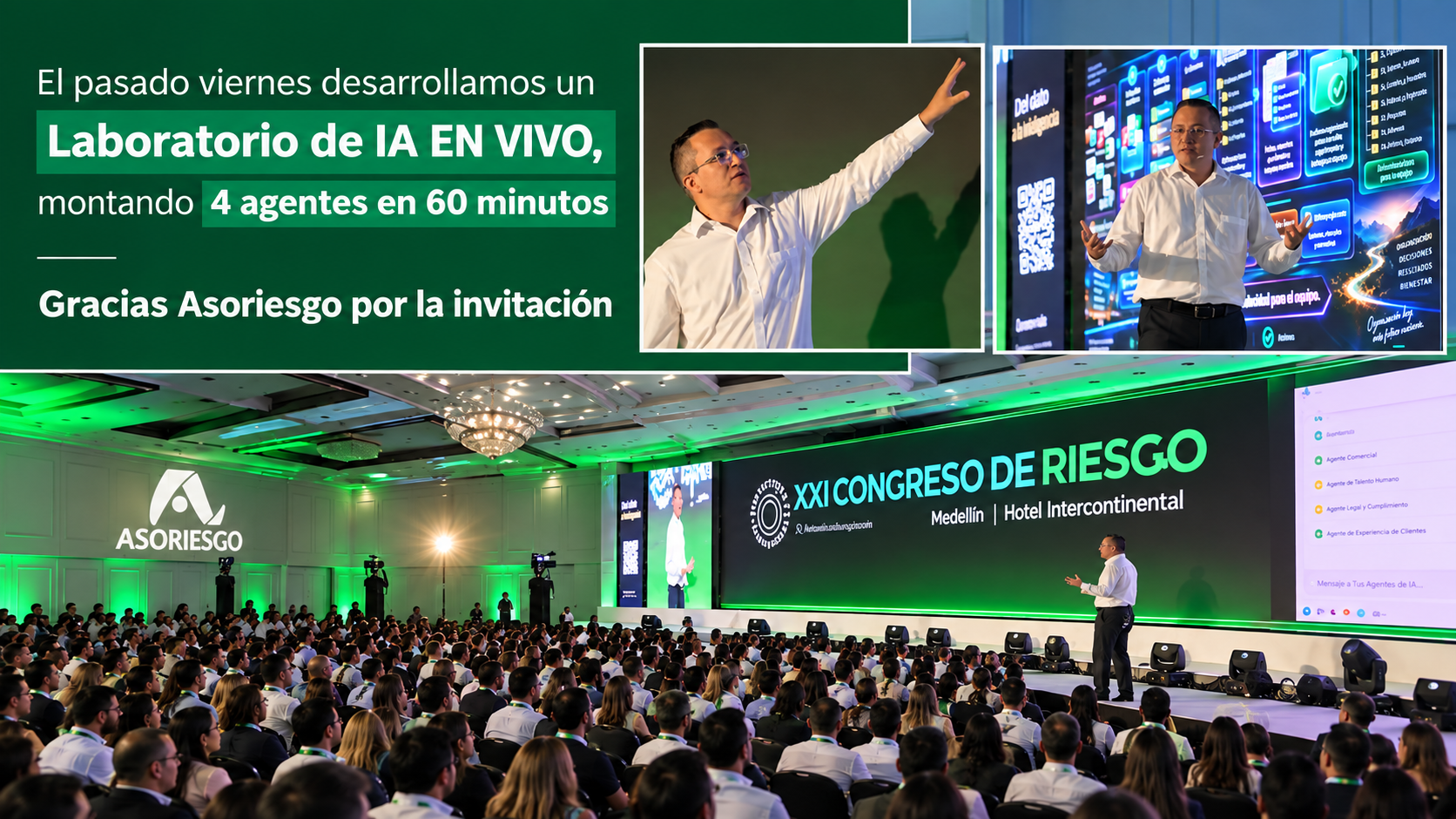 Enseñamos IA de forma práctica para resolver retos reales