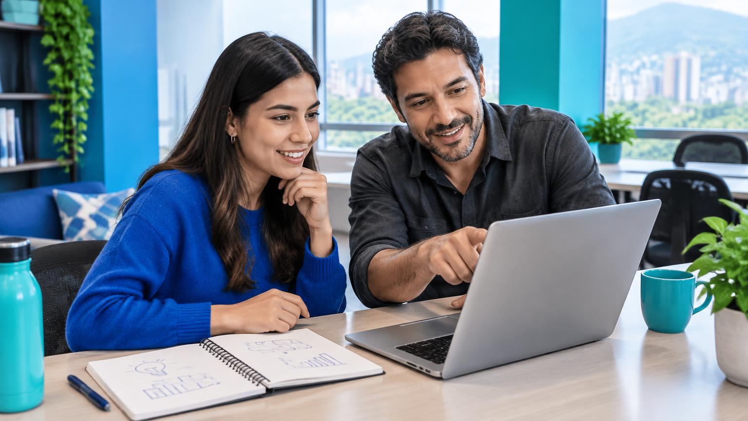 Sesión introductoria de mentoría para explorar herramientas de IA.